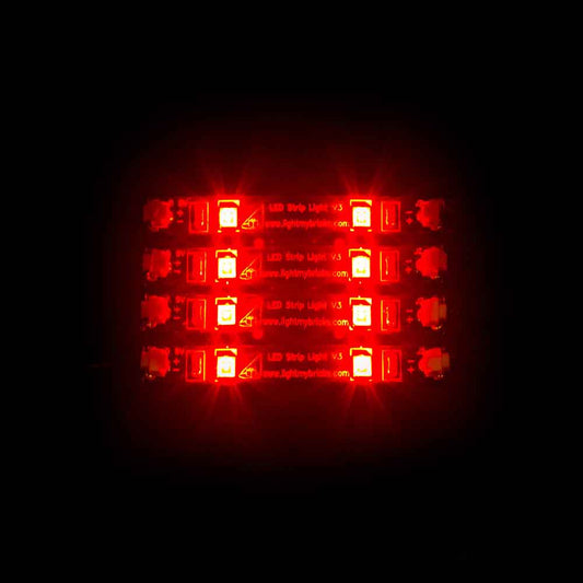 LED Strip Lights - Red (4 pack)