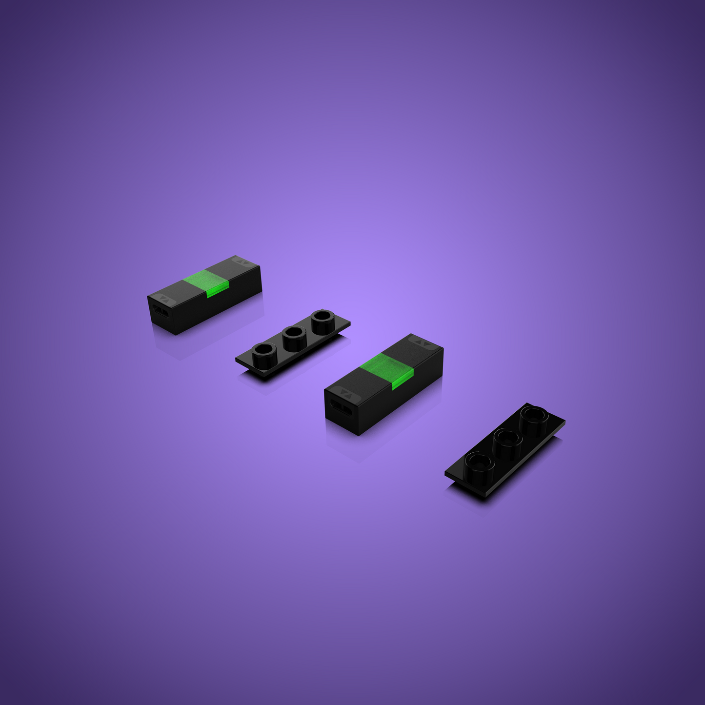 LMB 2.0 Meteor Light Micro - Green (2 Pack)