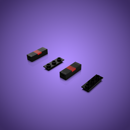 Meteor Light Micro - Red (2 Pack)