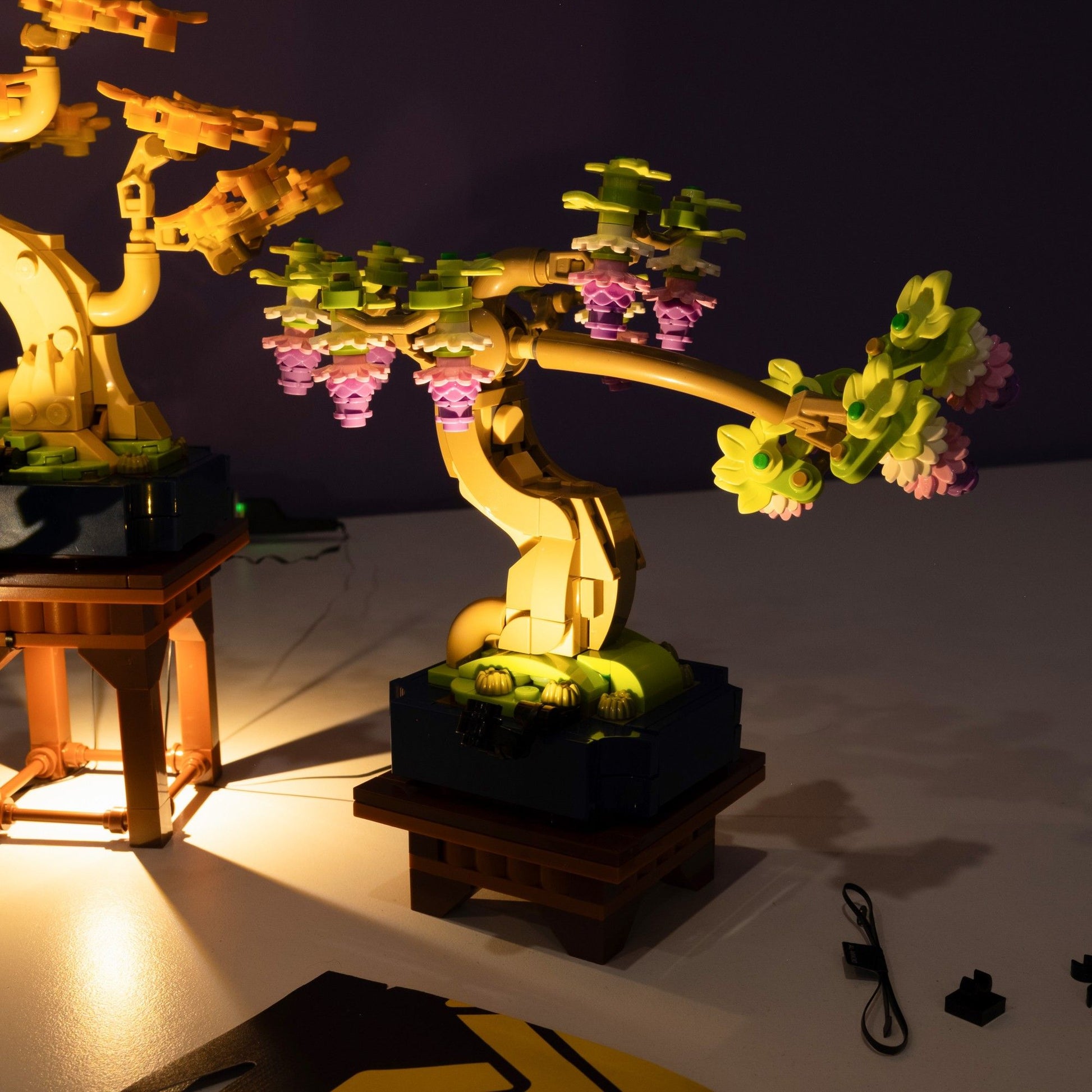 mini lego bonsai tree LEGO® Botanicals Mini Bonsai Trees #10373 DIY Light Bundle