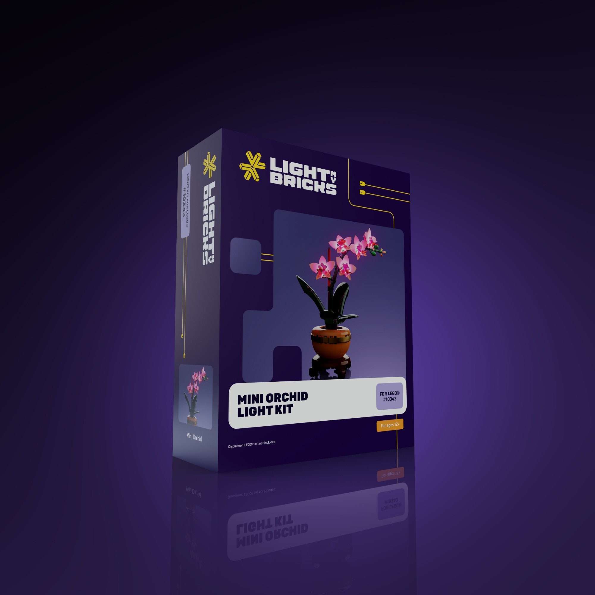 LED蛍光灯 LMB 2.0 Light Kit for LEGO Mini Orchid #10343 | Light My Bricks
