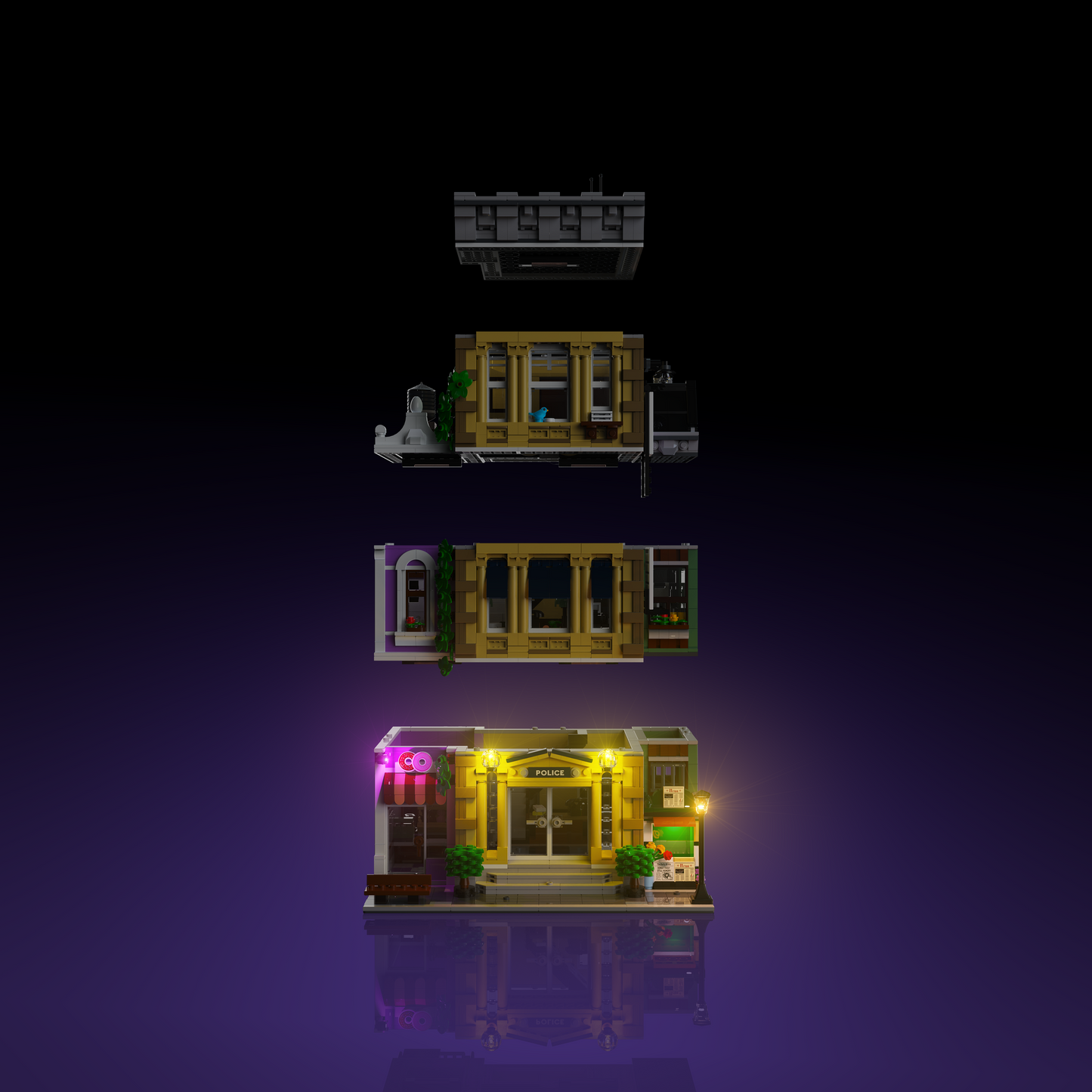 LMB 2.0 Light Kit for LEGO® Police Station #10278