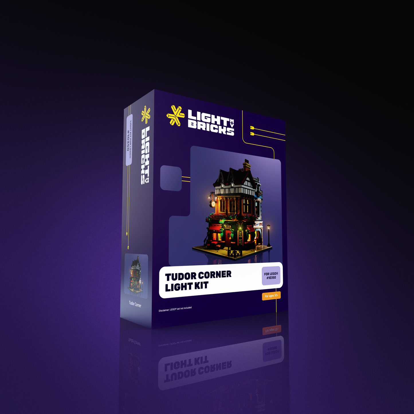 LMB 2.0 Light Kit for LEGO® Tudor Corner #10350