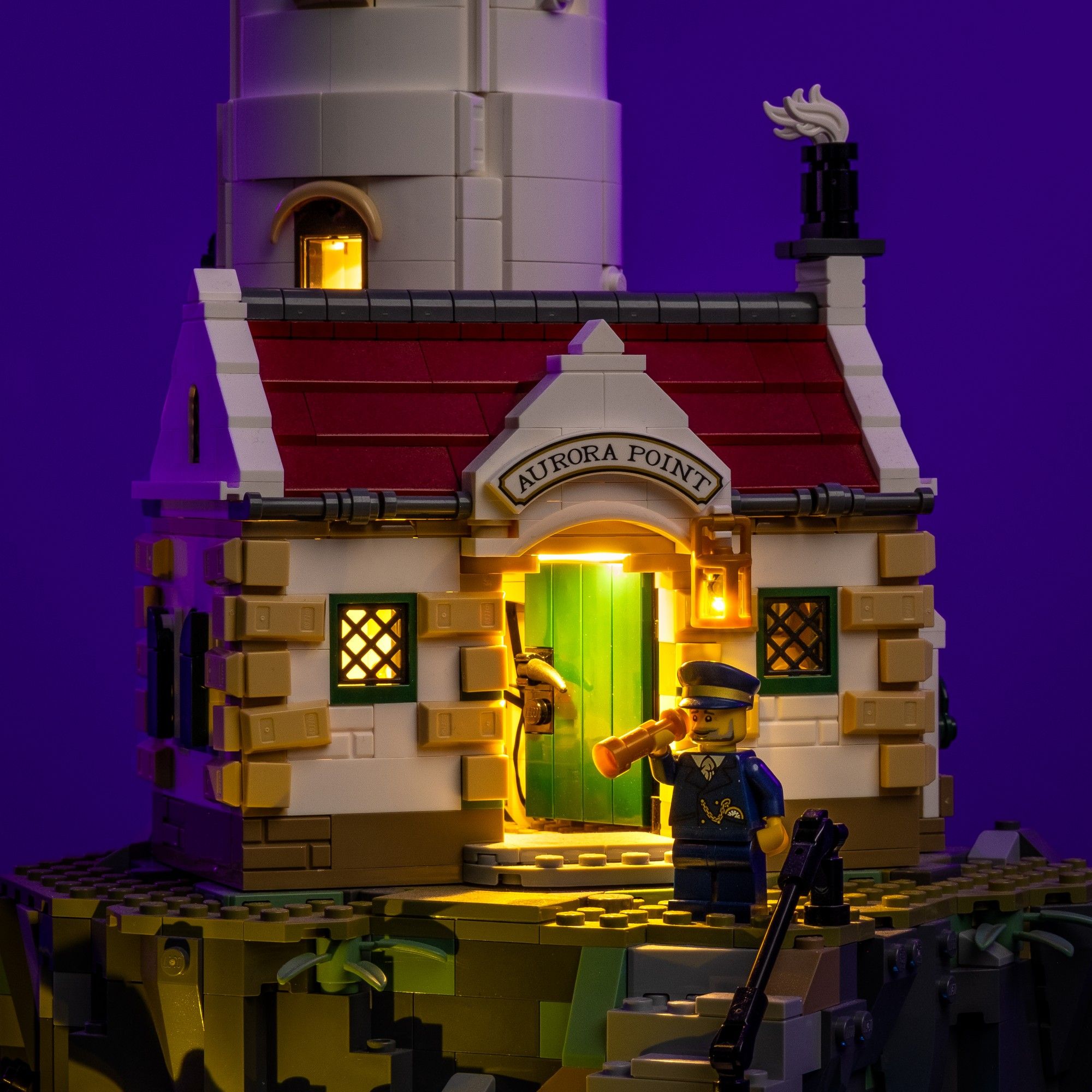 Light Kit for LEGO® Motorised Lighthouse #21335 | Light My Bricks