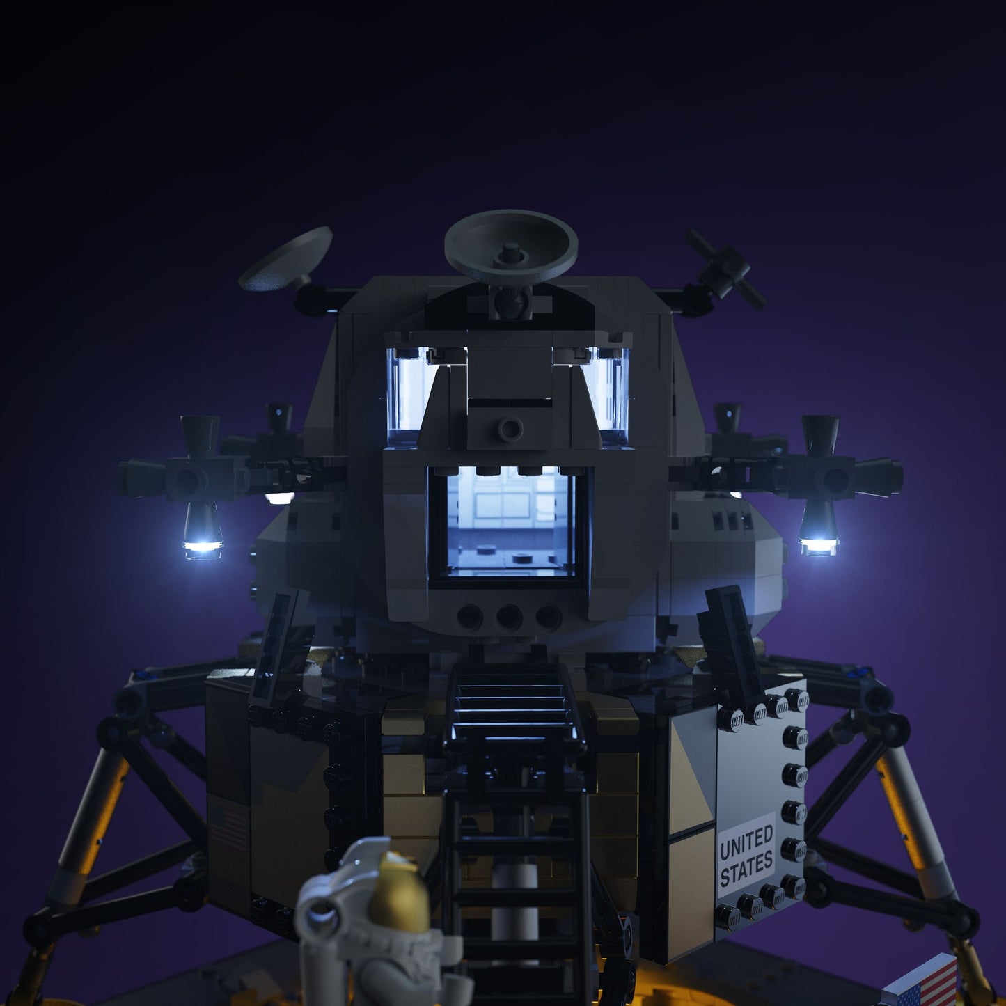 Light Kit for LEGO® NASA Apollo 11 Lunar Lander #10266