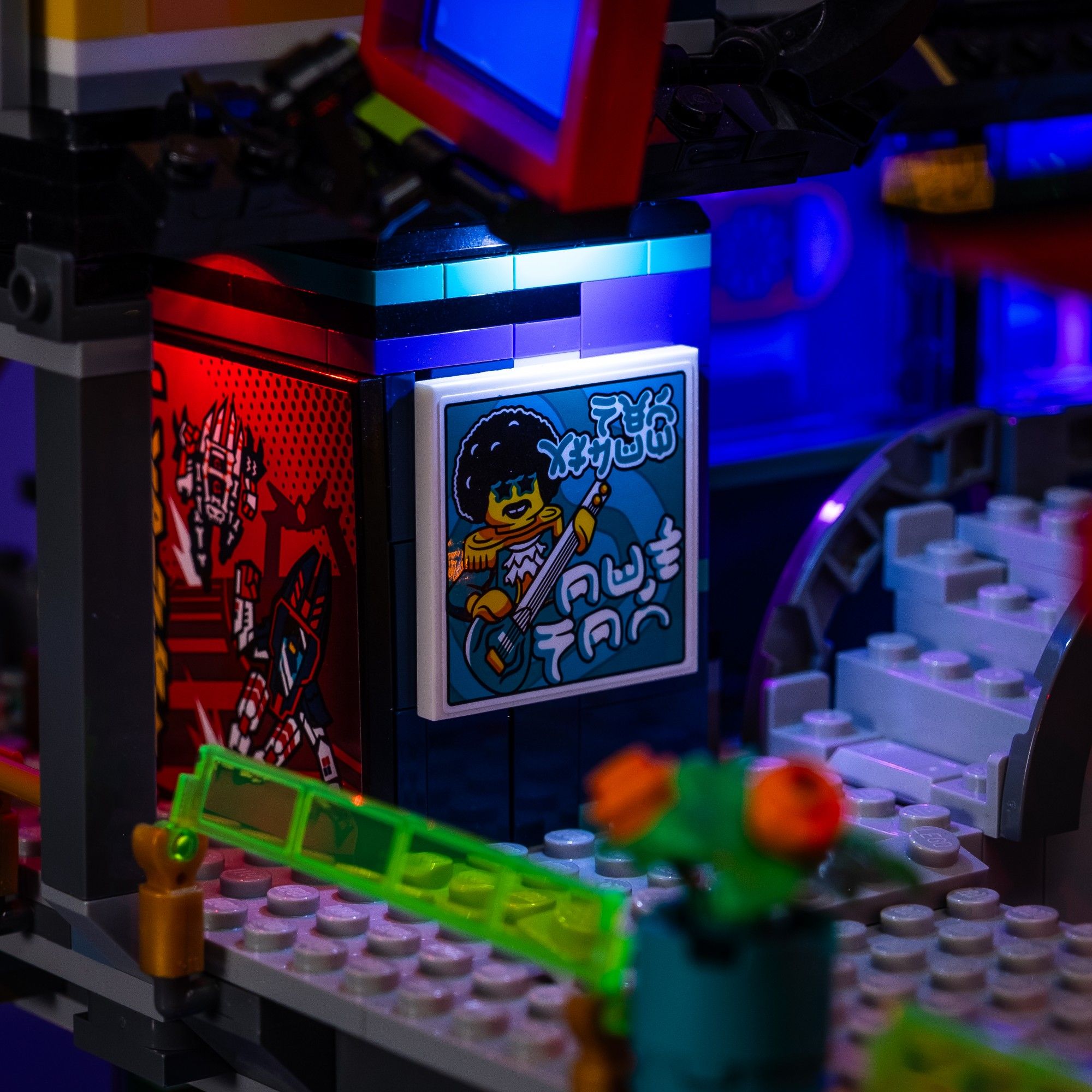 Light Kit for LEGO® NINJAGO® City Markets #71799 | Light My Bricks
