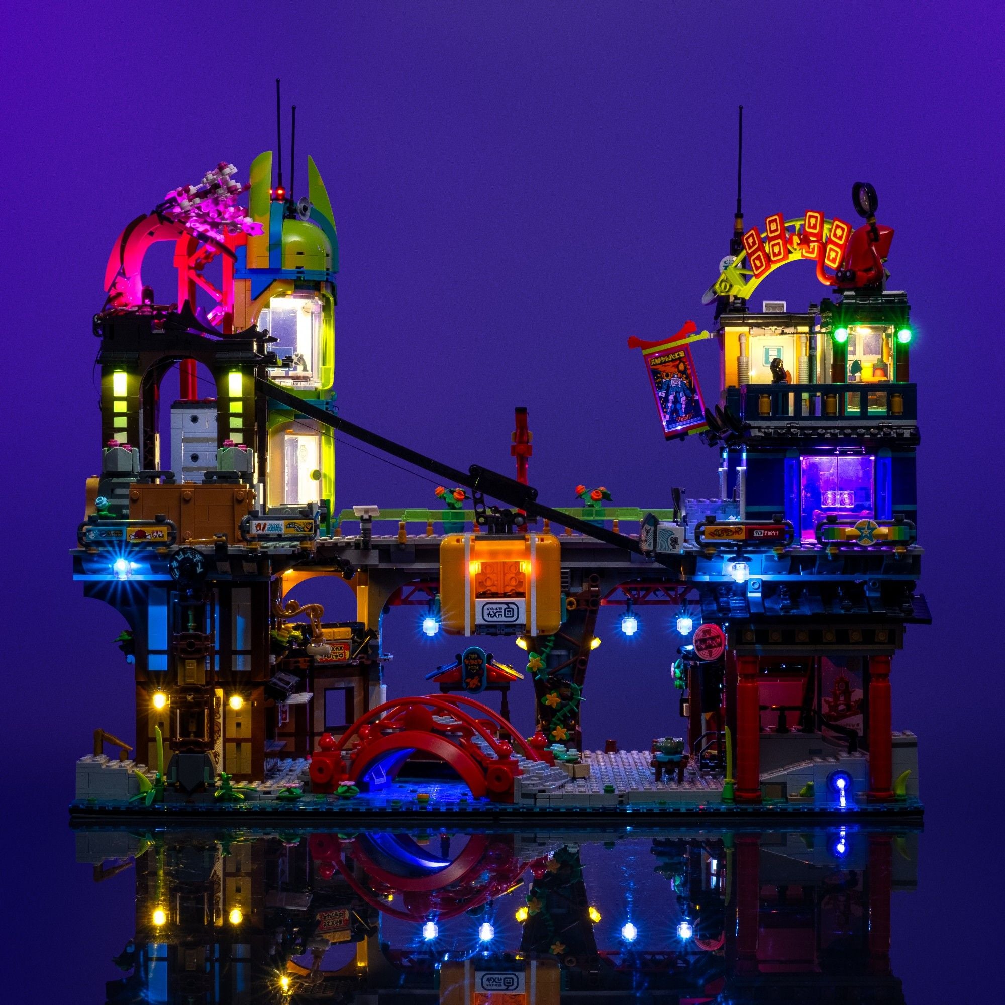 Light Kit for LEGO® NINJAGO® City Markets #71799 | Light My Bricks