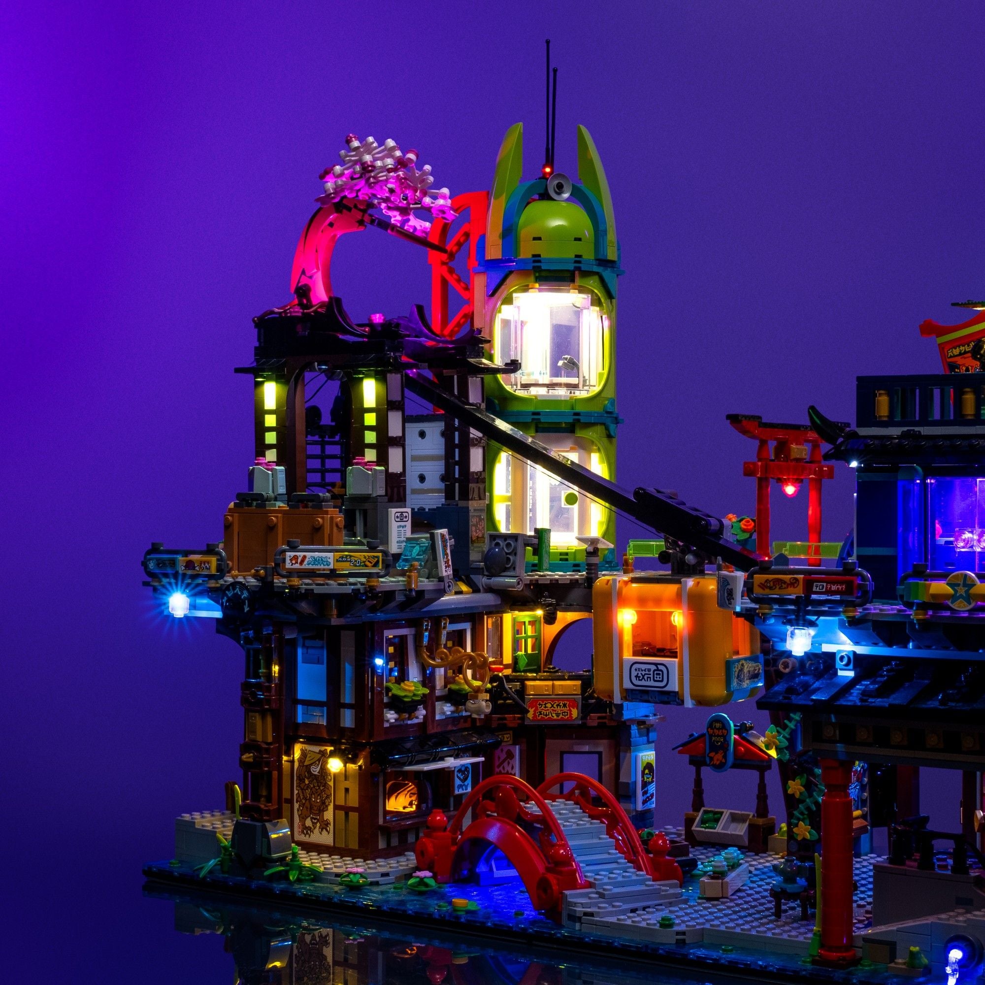 Light Kit for LEGO® NINJAGO® City Markets #71799 | Light My Bricks