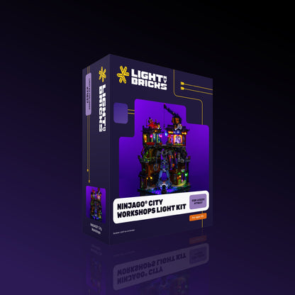 Light Kit for LEGO® NINJAGO City Workshops #71837