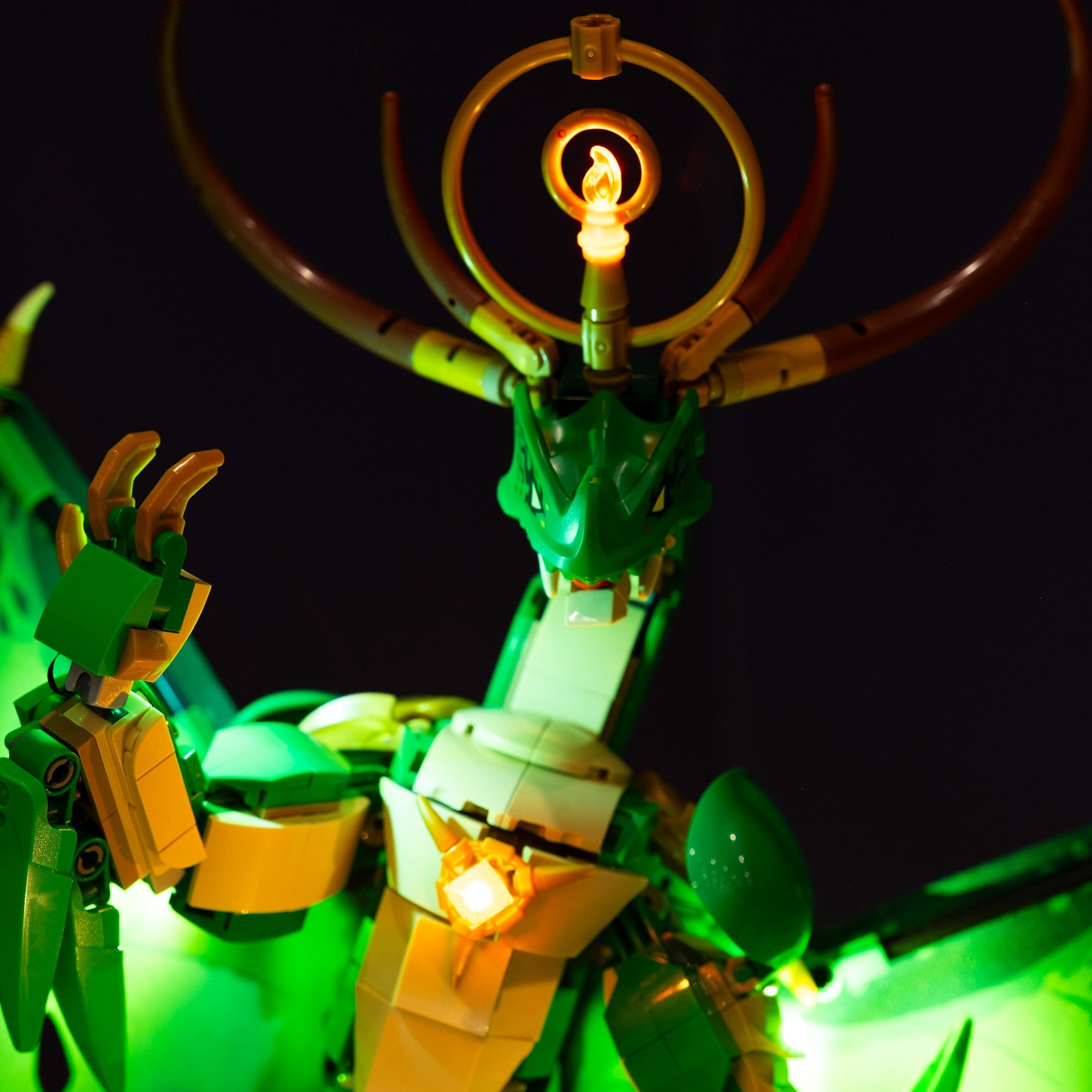 LEGO® NINJAGO The Guardian Dragon #71847 DIY Light Bundle – Light