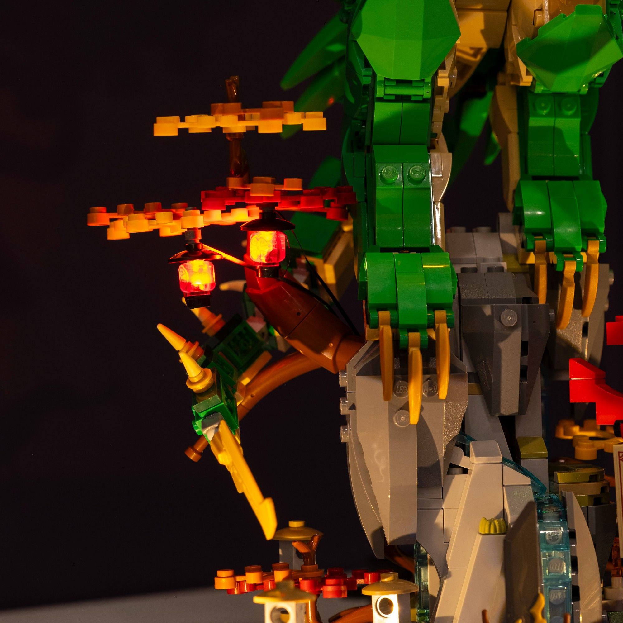 LEGO® NINJAGO The Guardian Dragon #71847 DIY Light Bundle – Light