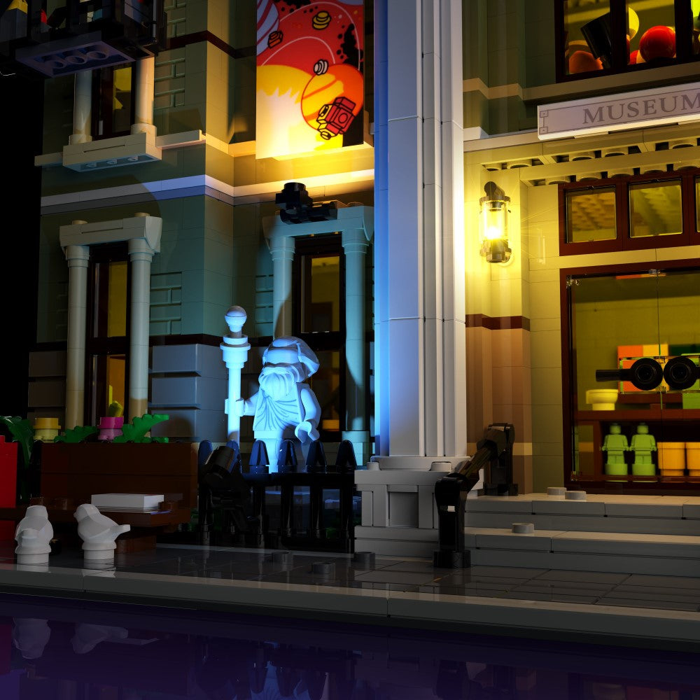 家型照明オブジェ LMB 2.0 Light Kit for LEGO Natural History Museum #10326 | Light