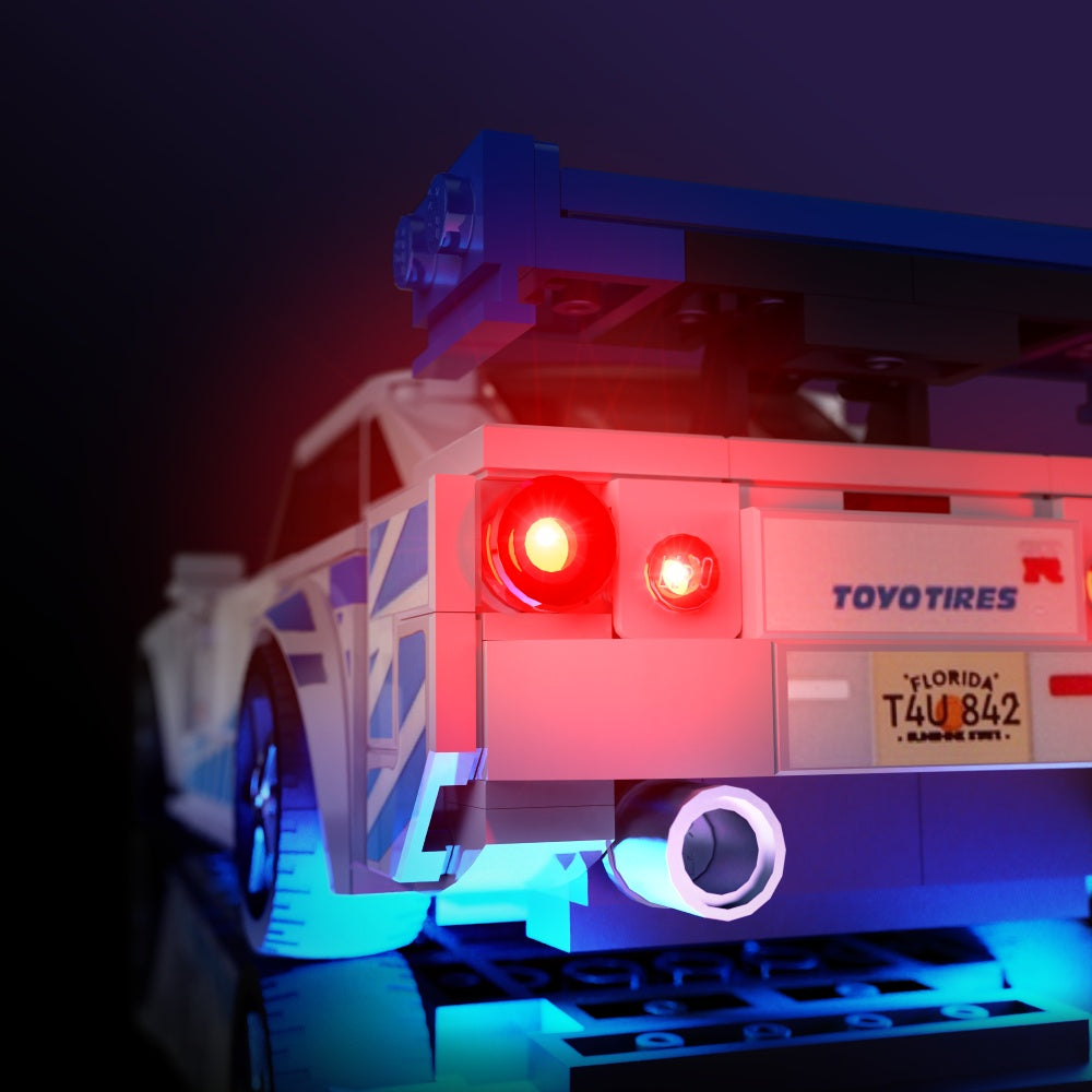 LMB 2.0 Light Kit for LEGO Speed Champions 2 Fast 2 Furious Nissan