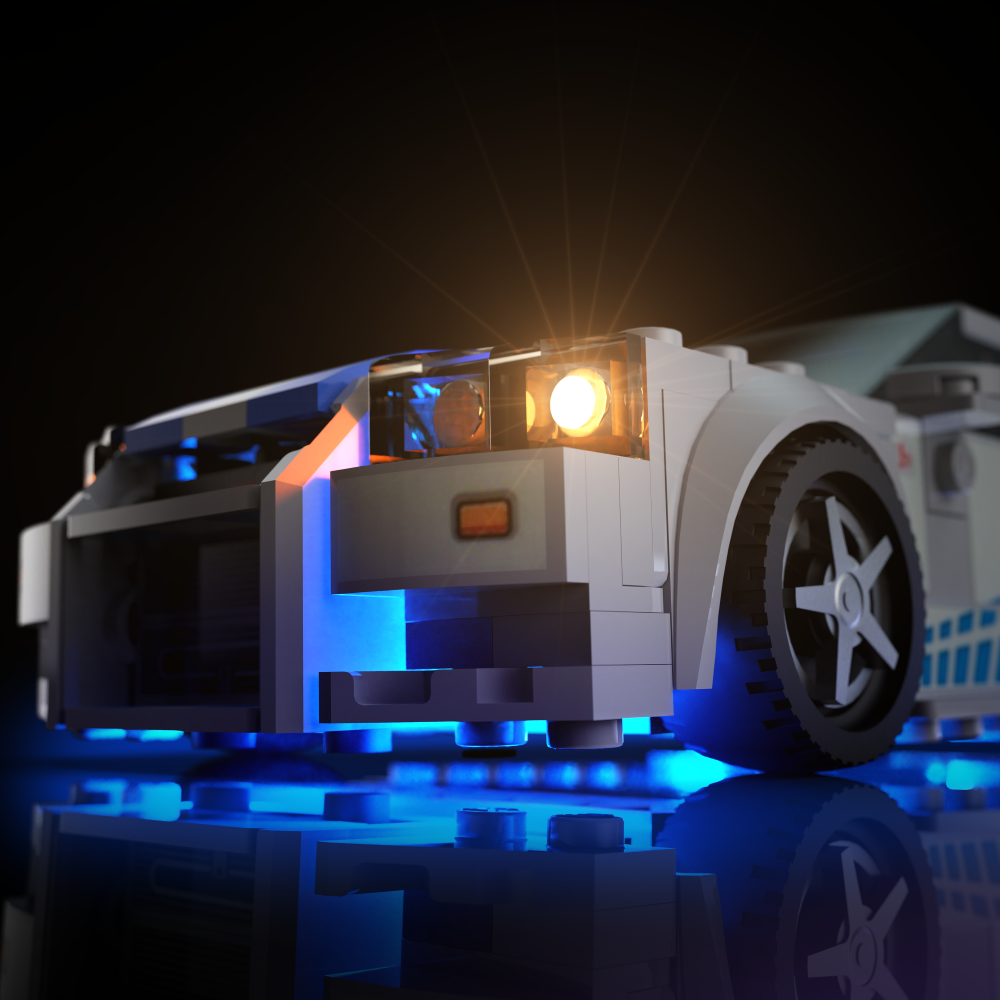 LMB 2.0 Light Kit for LEGO® Speed Champions 2 Fast 2 Furious Nissan Skyline GT-R (R34) #76917