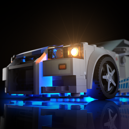 LMB 2.0 Light Kit for LEGO® Speed Champions 2 Fast 2 Furious Nissan Skyline GT-R (R34) #76917