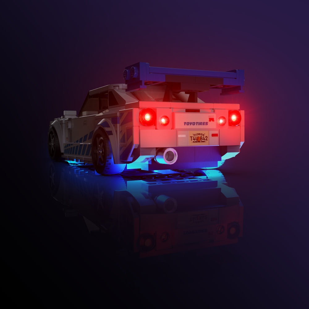 LMB 2.0 Light Kit for LEGO Speed Champions 2 Fast 2 Furious Nissan
