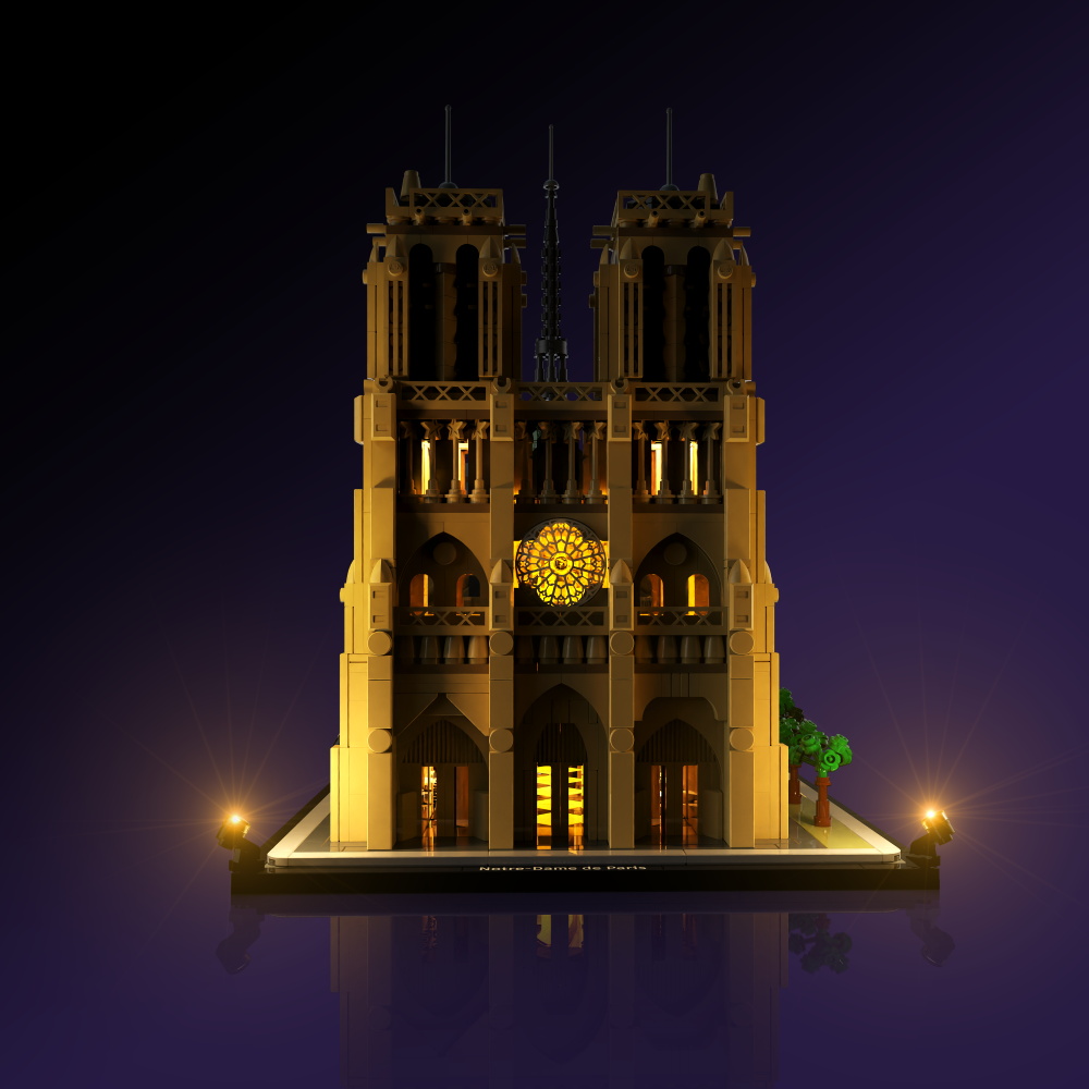 LMB 2.0 Light Kit for LEGO® Notre-Dame de Paris #21061