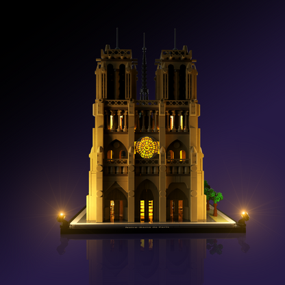 LMB 2.0 Light Kit for LEGO® Notre-Dame de Paris #21061