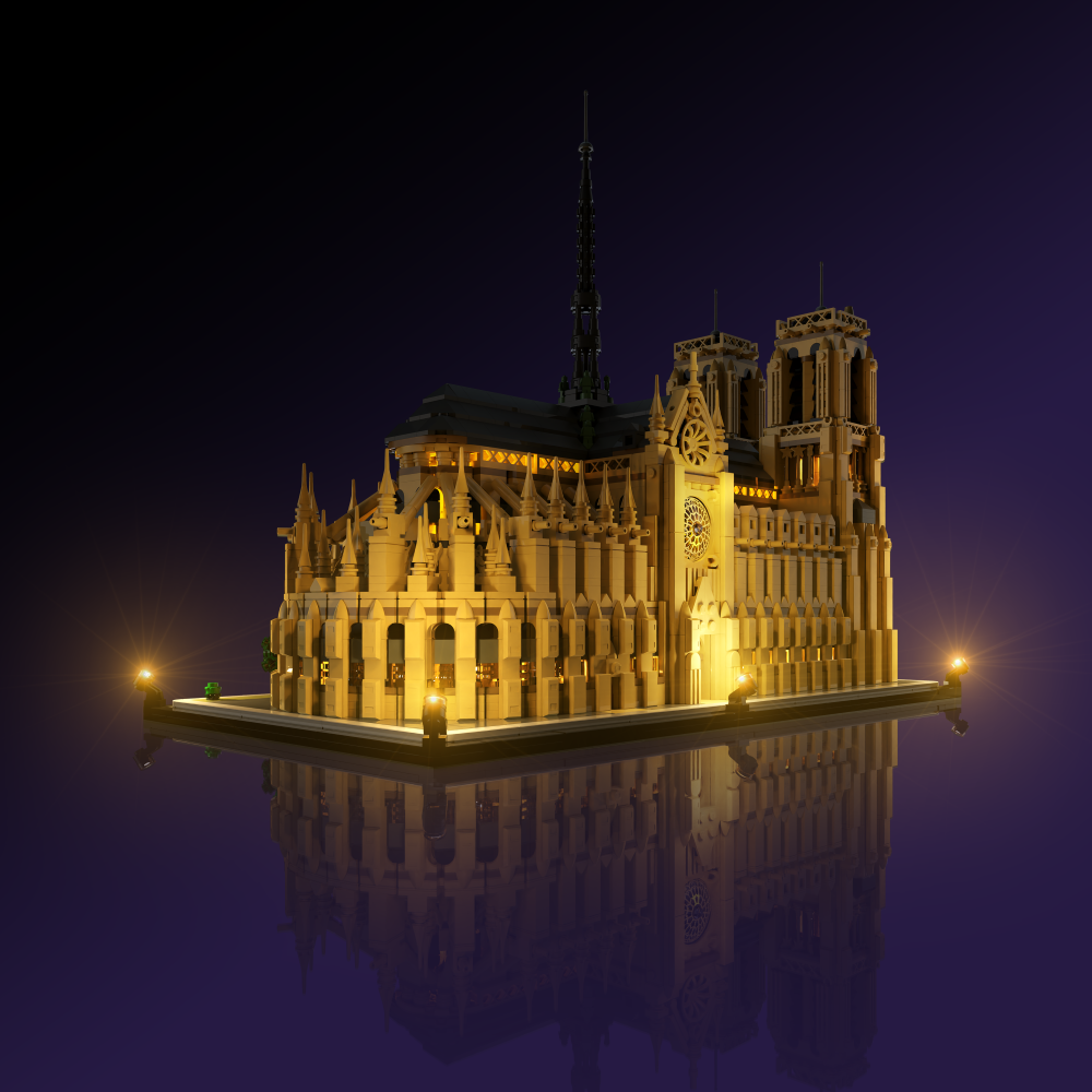 LMB 2.0 Light Kit for LEGO® Notre-Dame de Paris #21061