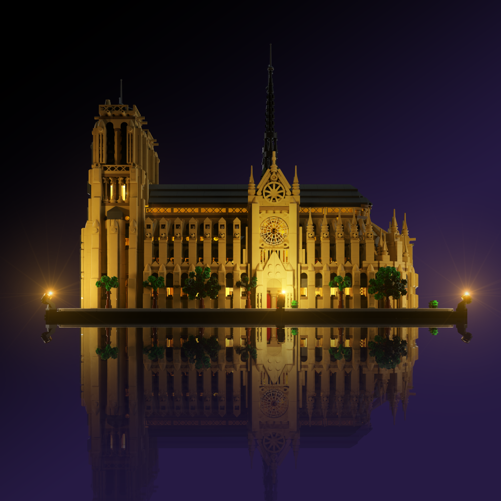LMB 2.0 Light Kit for LEGO® Notre-Dame de Paris #21061
