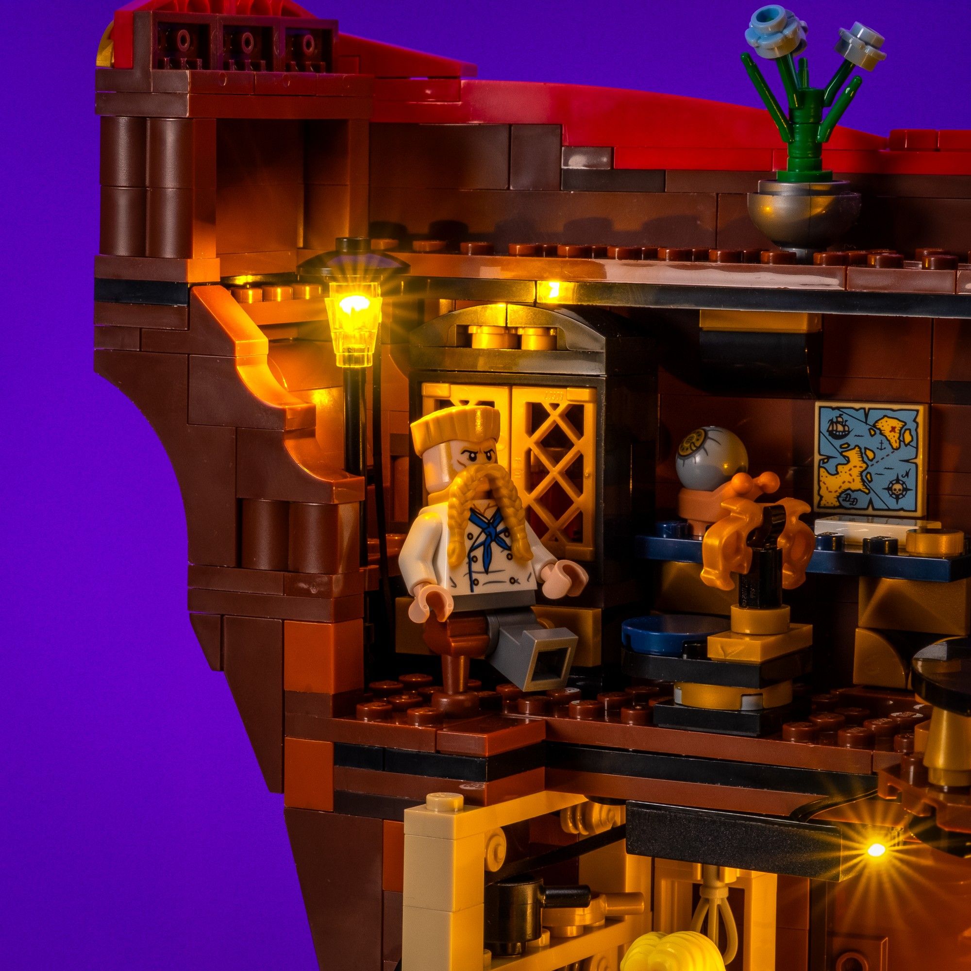 Light Kit for LEGO® ONE PIECE The Baratie Floating Restaurant