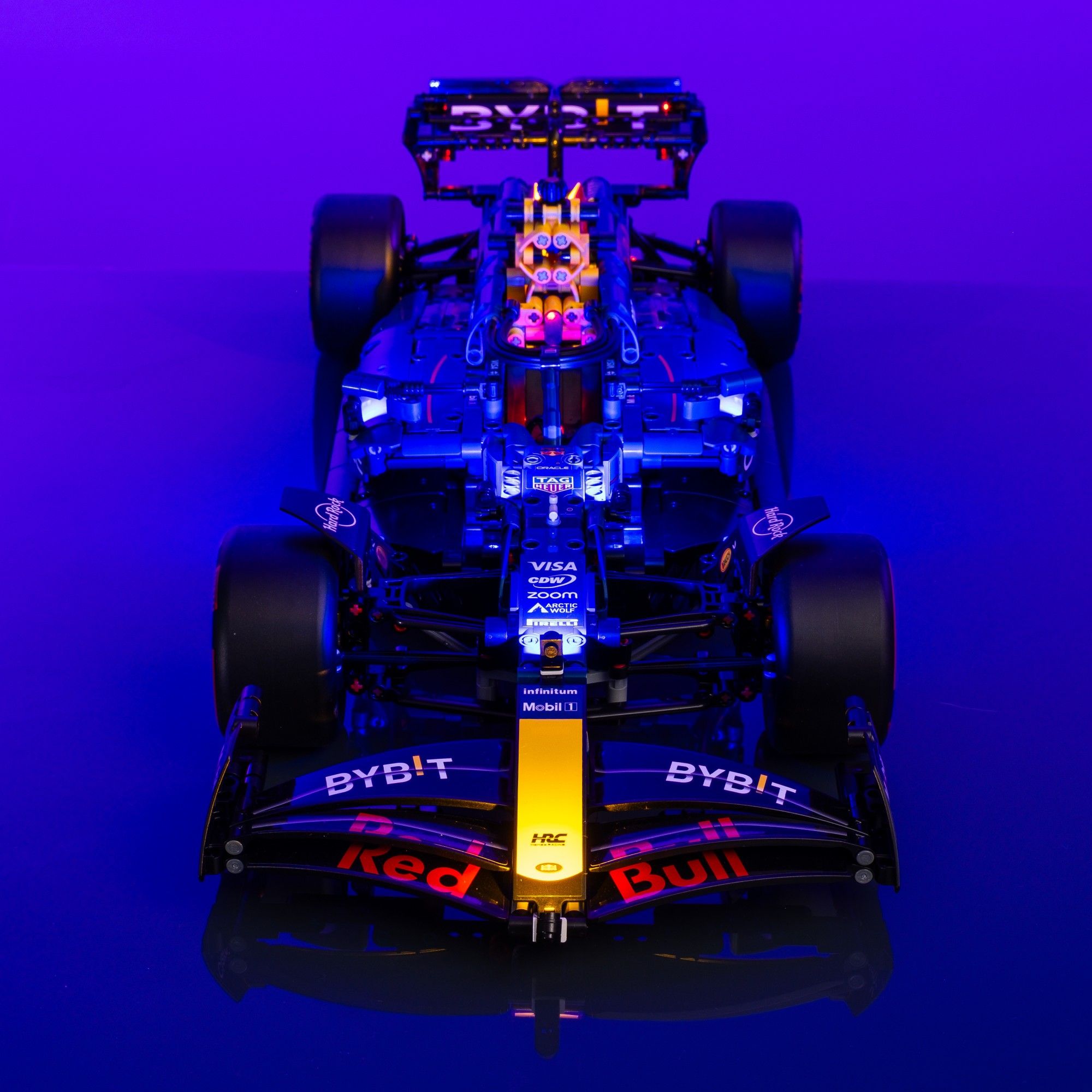 LMB 2.0 Light Kit for LEGO Oracle Red Bull Racing RB20 F1 Car