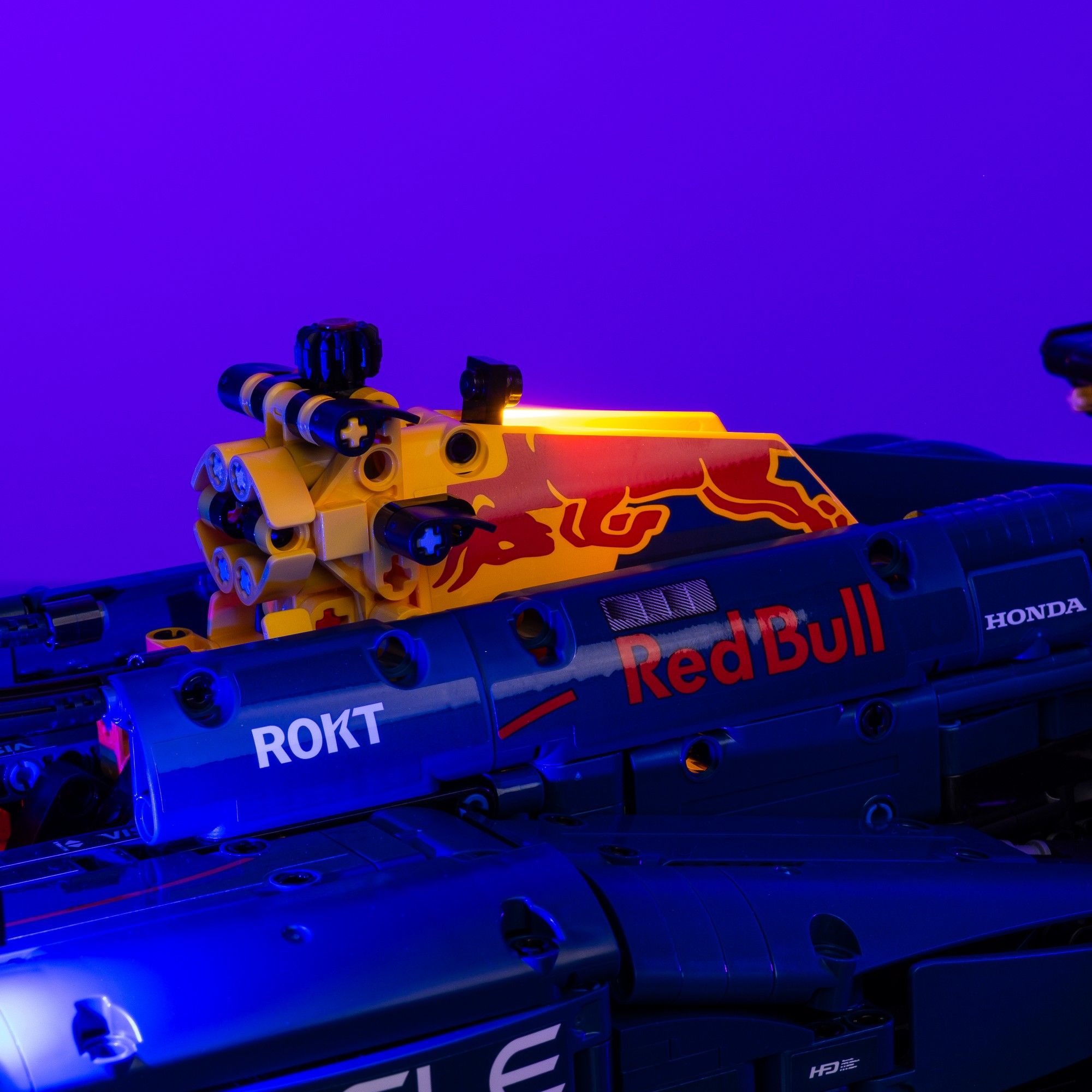 LMB 2.0 Light Kit for LEGO Oracle Red Bull Racing RB20 F1 Car