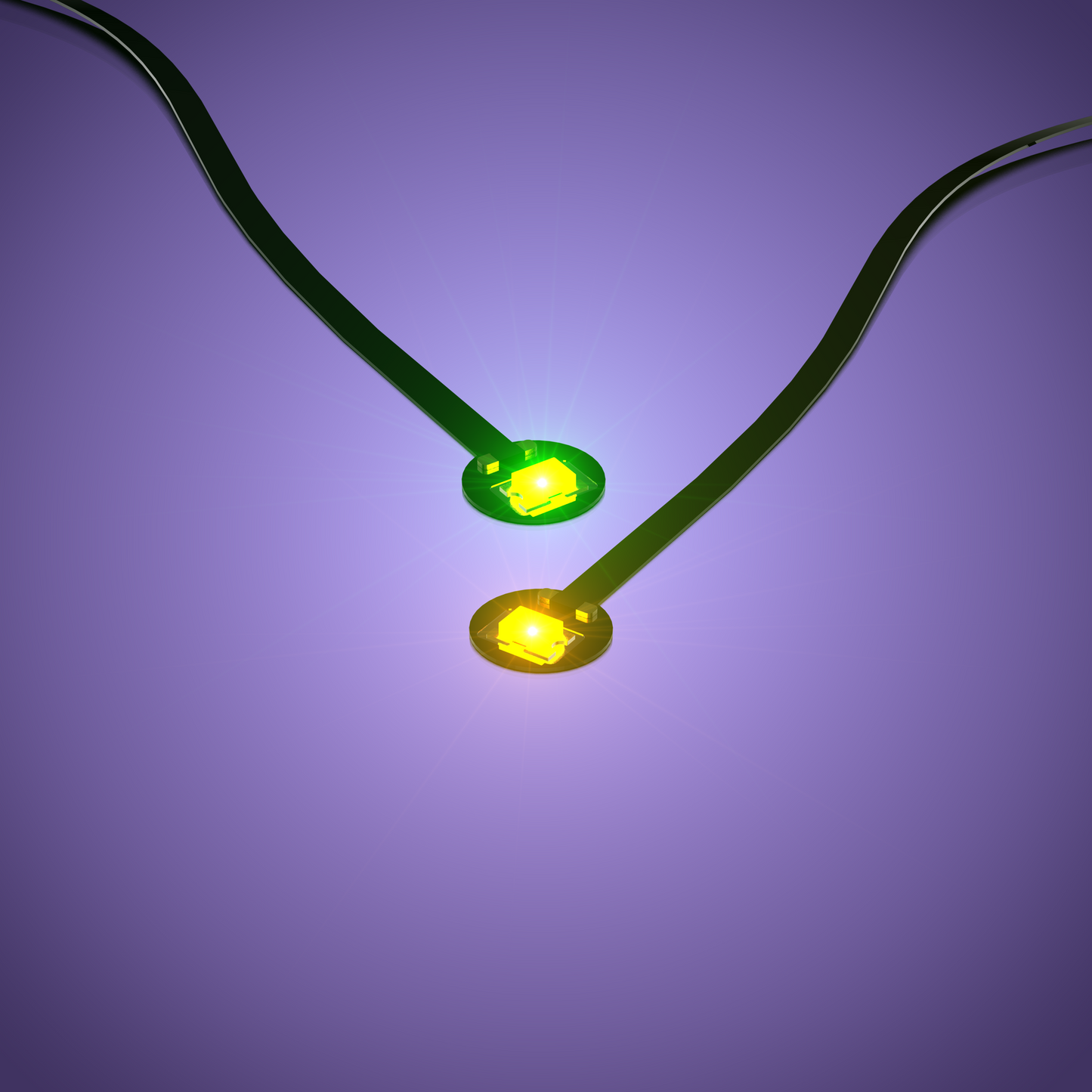 Astro Light Regular - Green to Orange 30cm (2 Pack)