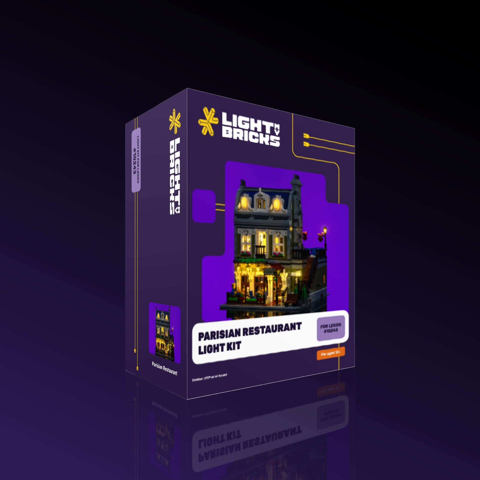 Light Kit for LEGO® Parisian Restaurant #10243 – Light My Bricks USA