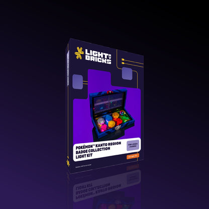 Light Kit for LEGO® Pokémon™ Kanto Region Badge Collection #40892