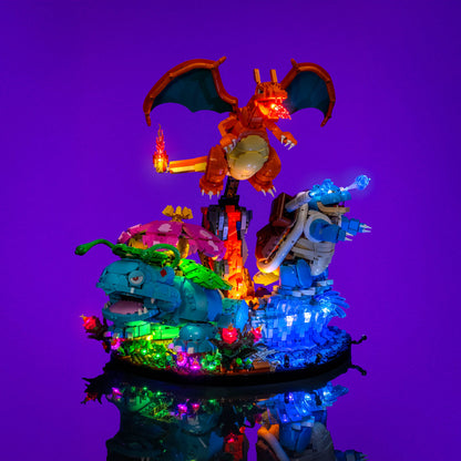 Light Kit for LEGO® Pokémon™ Venusaur, Charizard and Blastoise #72153