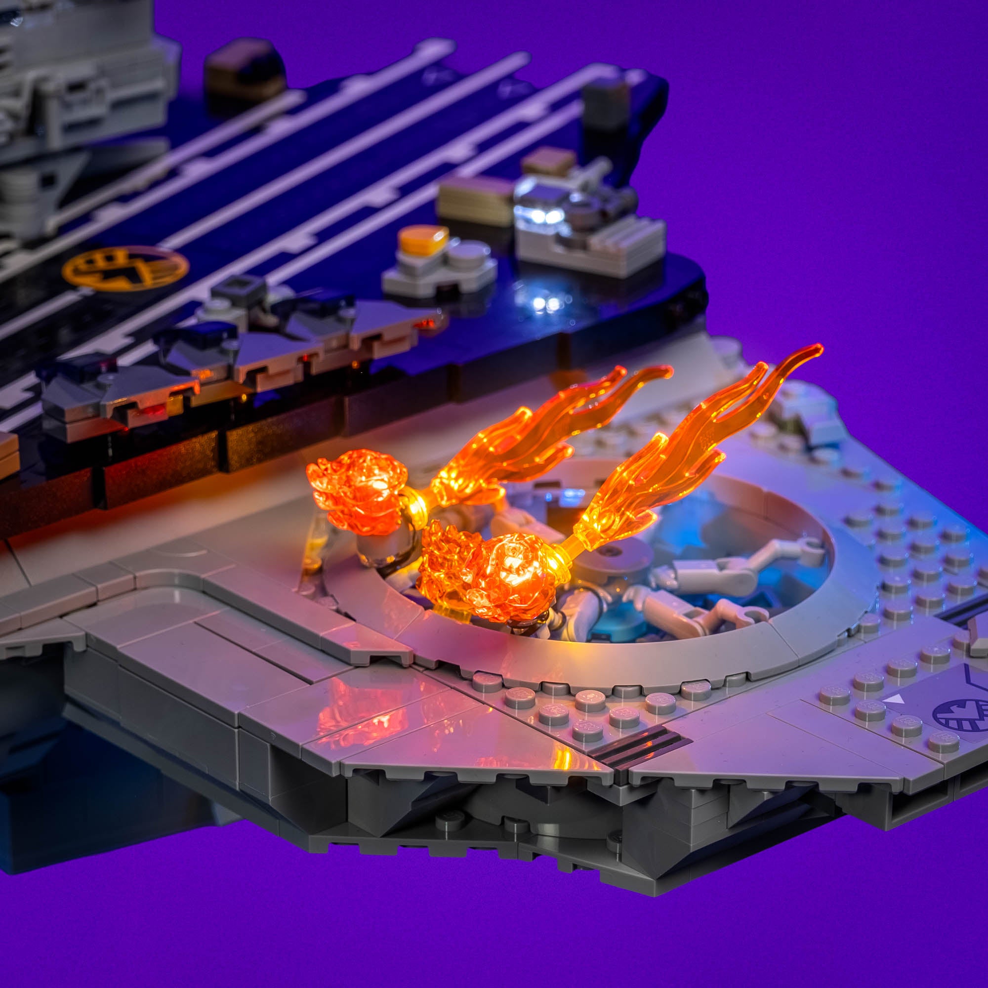 Light Kit for LEGO® S.H.I.E.L.D. Helicarrier #76354 | Light My