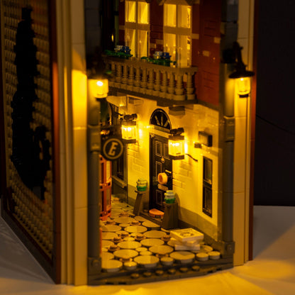 LEGO® Sherlock Holmes: Book Nook #10351 DIY Light Bundle