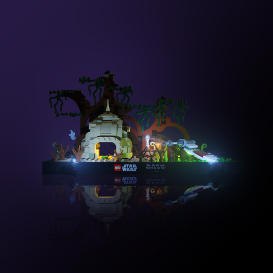 Light Kit for LEGO® Star Wars Dagobah Jedi Training Diorama #75330