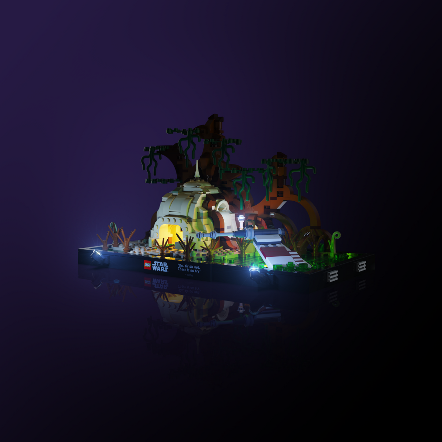 Light Kit for LEGO® Star Wars Dagobah Jedi Training Diorama #75330