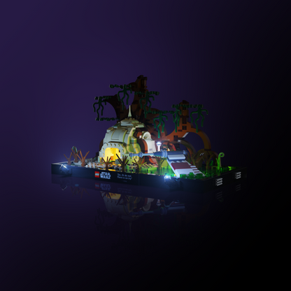 Light Kit for LEGO® Star Wars Dagobah Jedi Training Diorama #75330