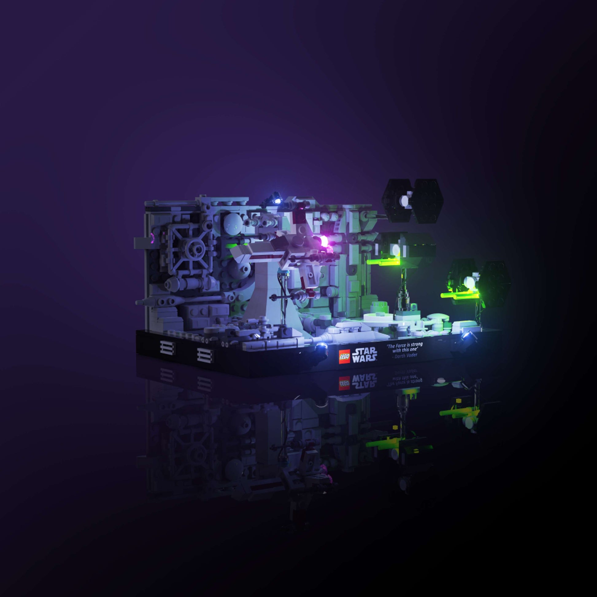 Light Kit for LEGO® Star Wars Death Star Trench Run Diorama #75329