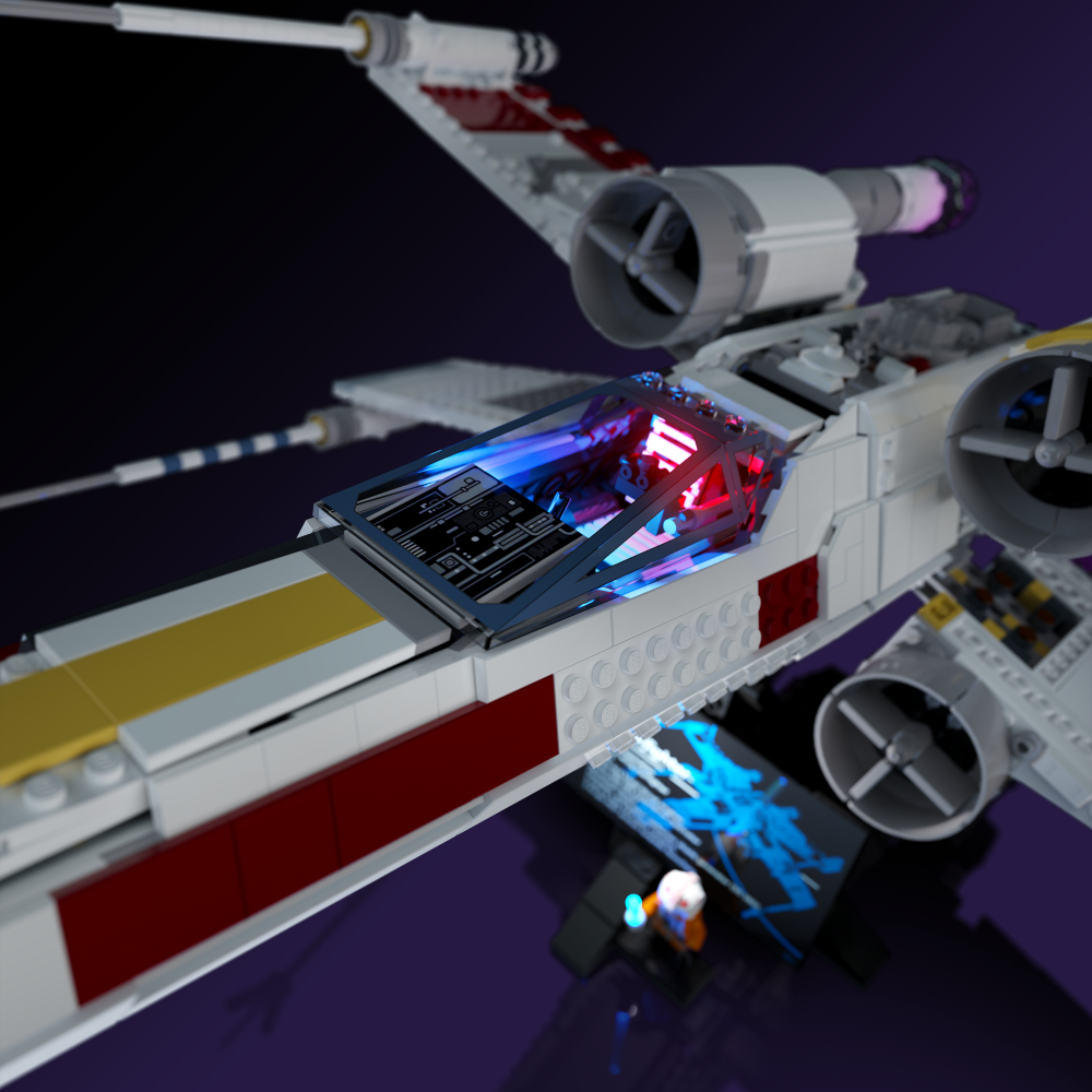 LMB 2.0 Light Kit for LEGO® Star Wars X-Wing Starfighter #75355