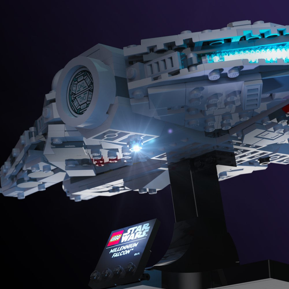 Lego millennium falcon light kit instructions hotsell