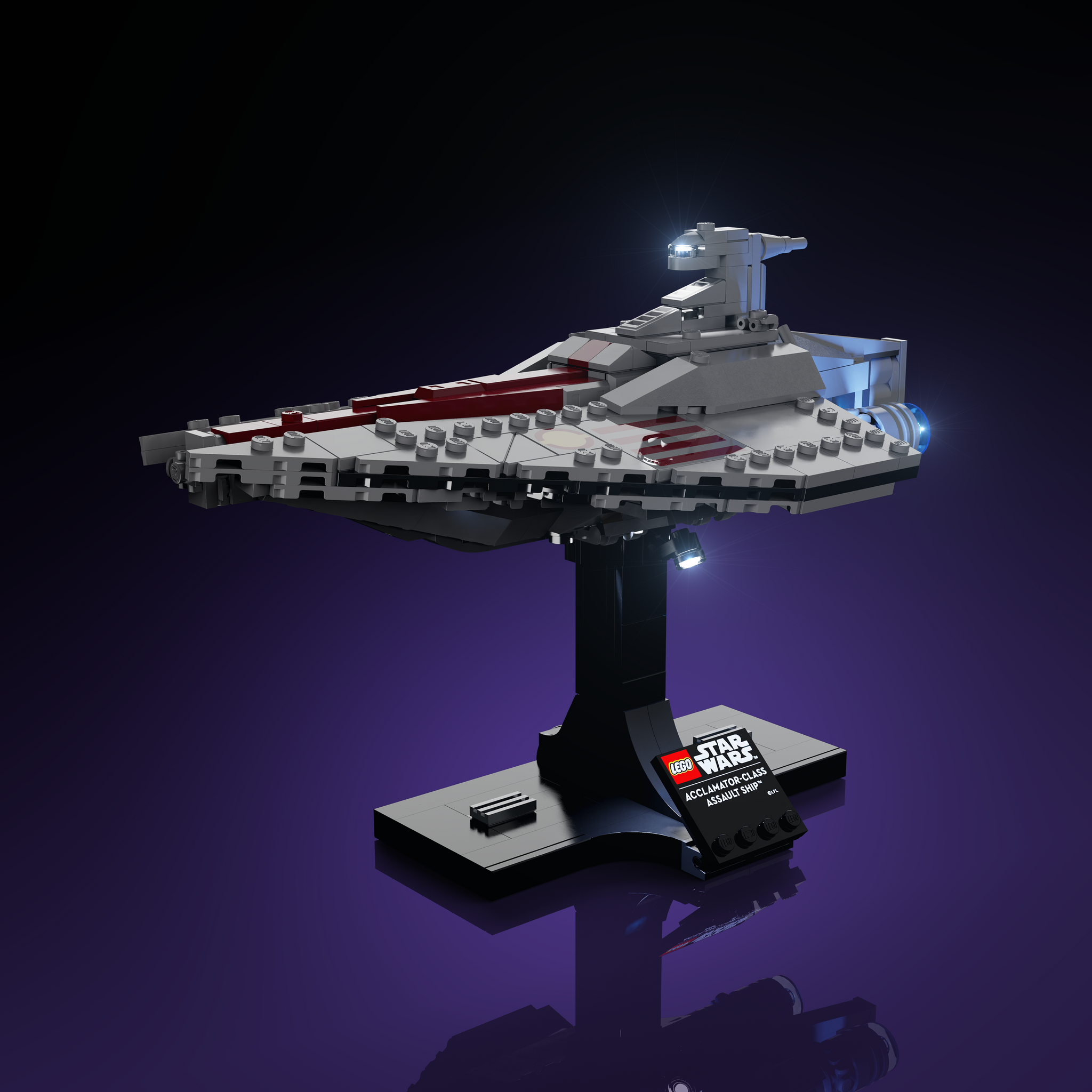 LMB 2.0 Light Kit for LEGO Acclamator-Class Assault Ship #75404