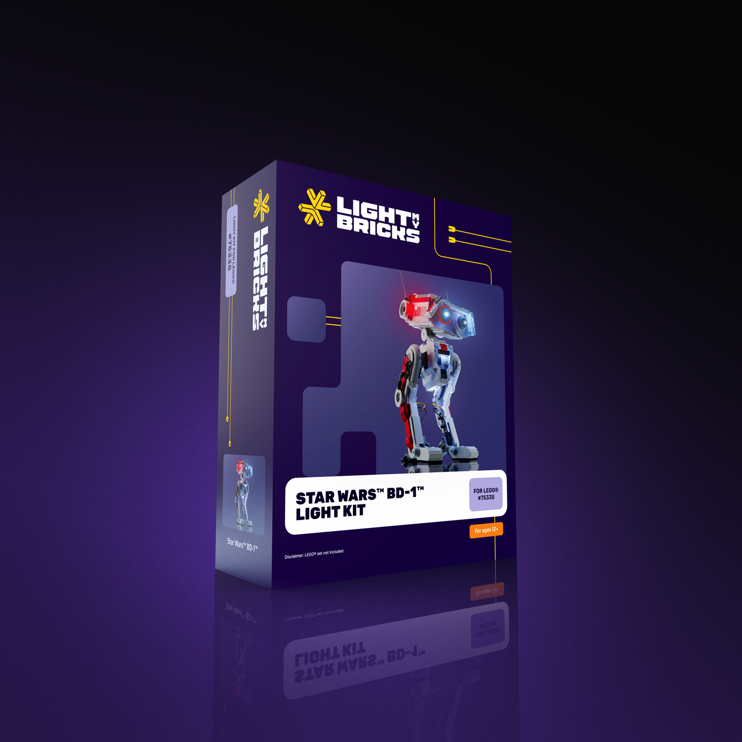 Light Kit for LEGO® Star Wars BD-1 #75335