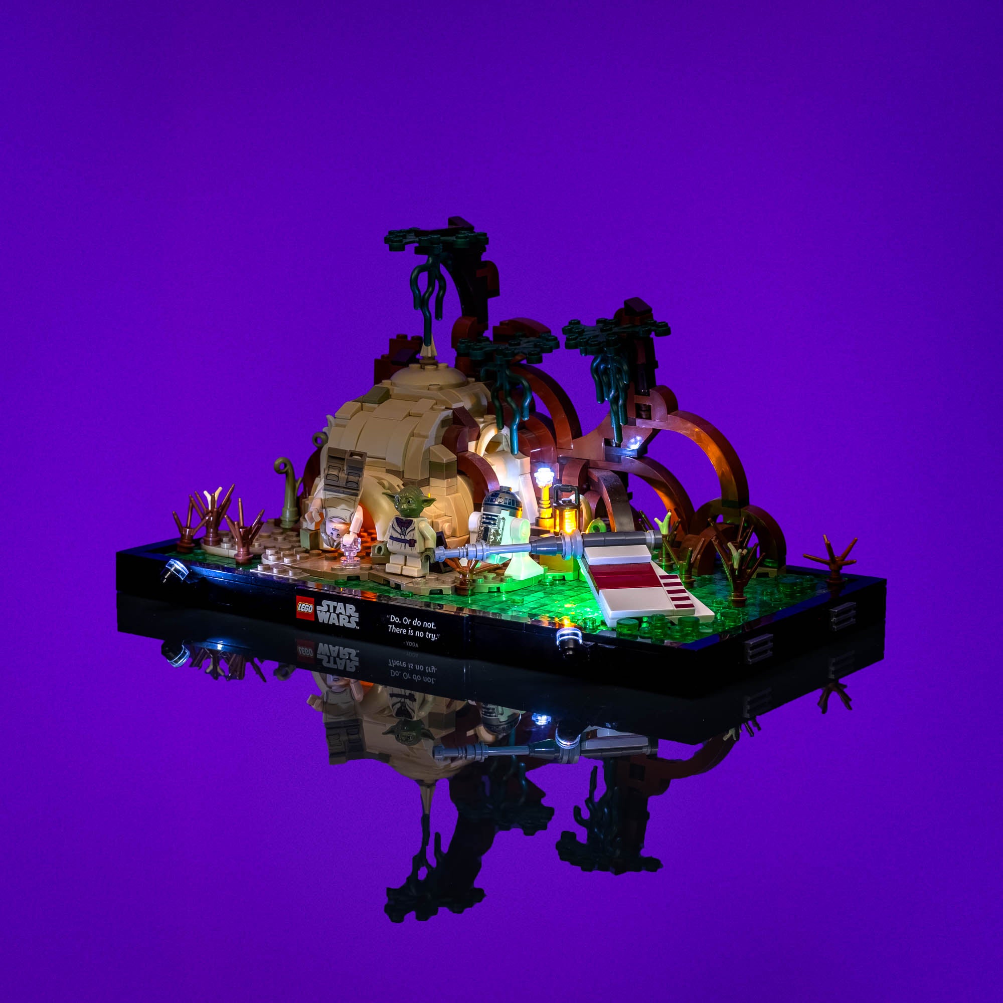 LMB 2.0 Light Kit for LEGO Star Wars Dagobah Jedi Training Diorama