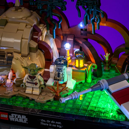 Light Kit for LEGO® Star Wars Dagobah Jedi Training Diorama #75330