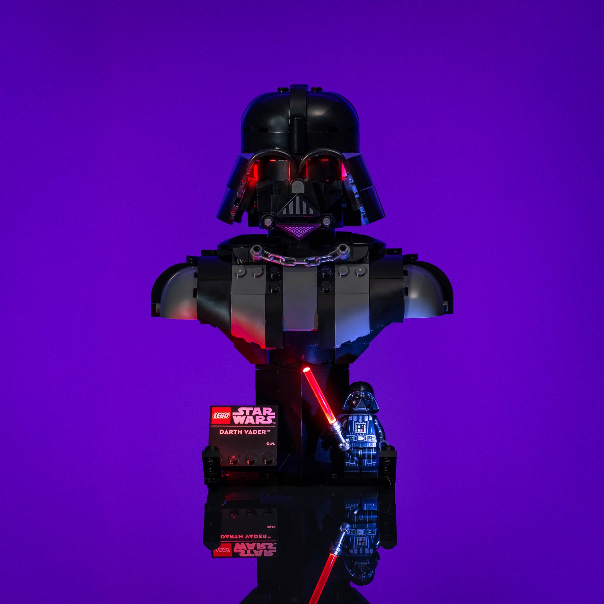 Light Kit for Star Wars™ Darth Vader™ Bust #75439 | Light My