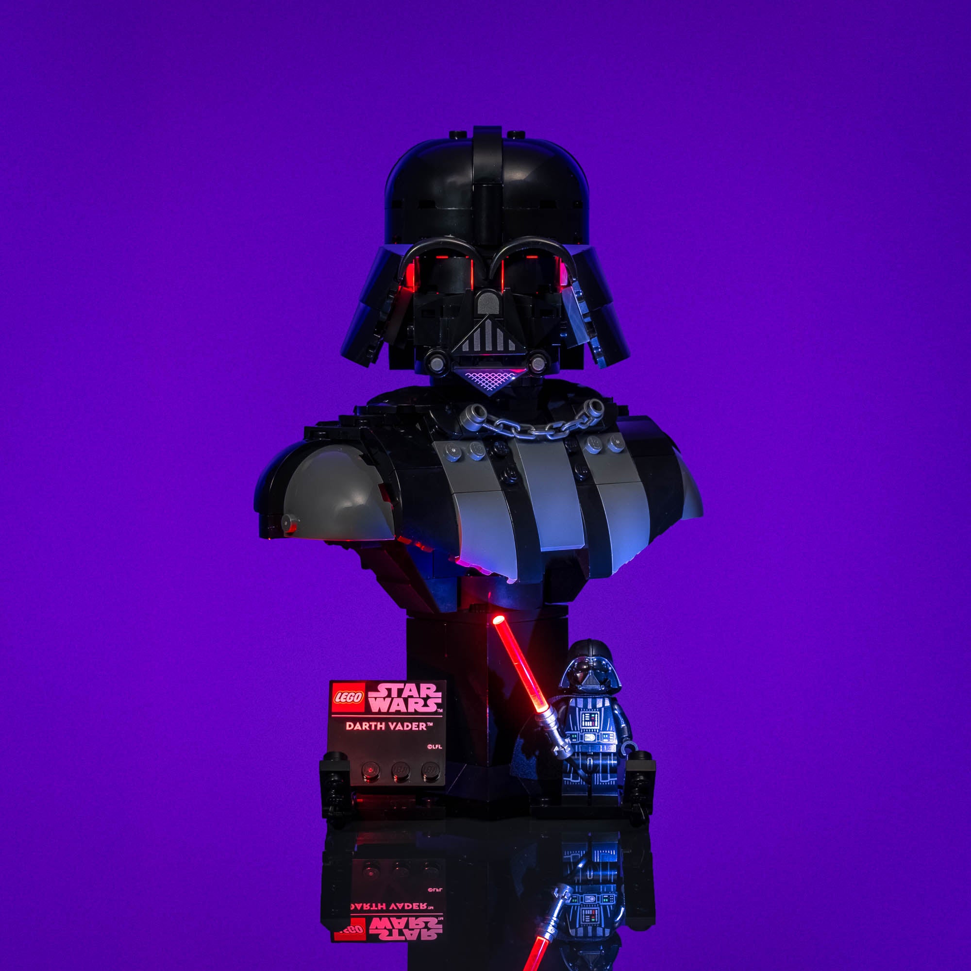 Light Kit for Star Wars™ Darth Vader™ Bust #75439 | Light My