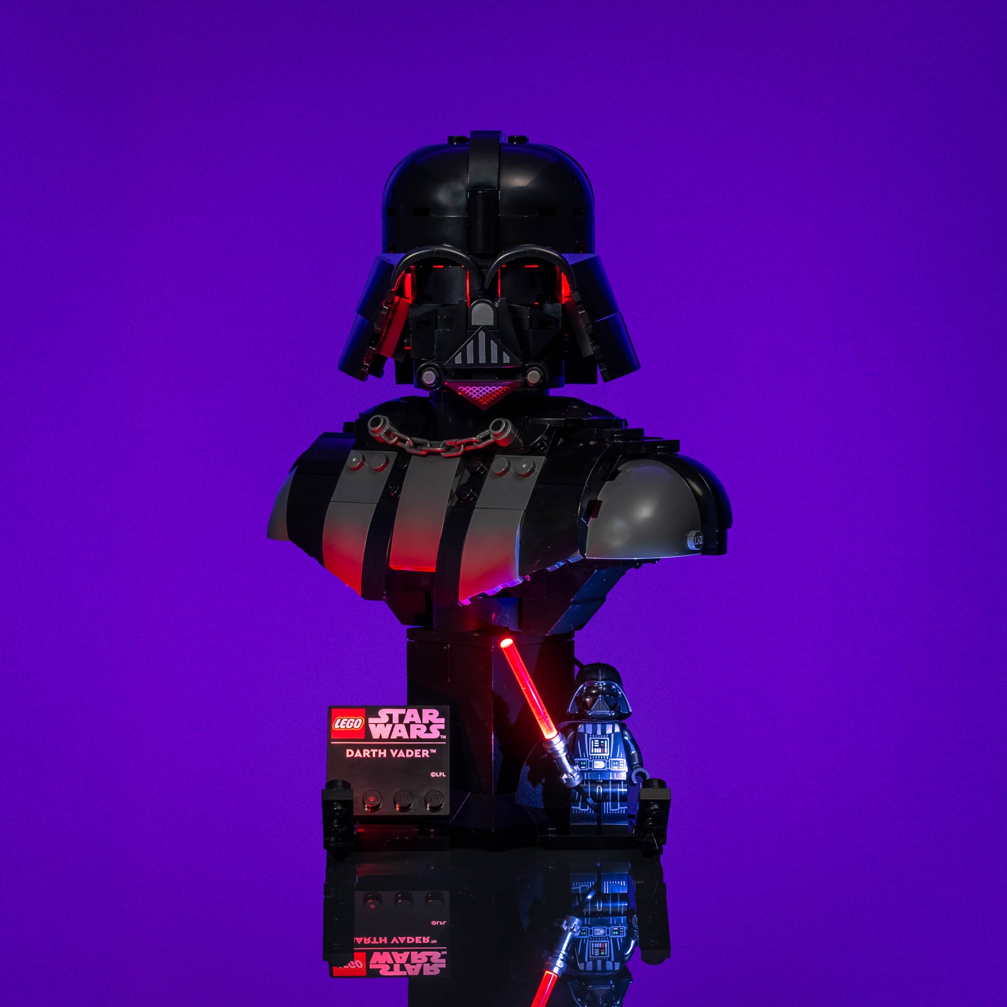 Light Kit for Star Wars™ Darth Vader™ Bust #75439 | Light My