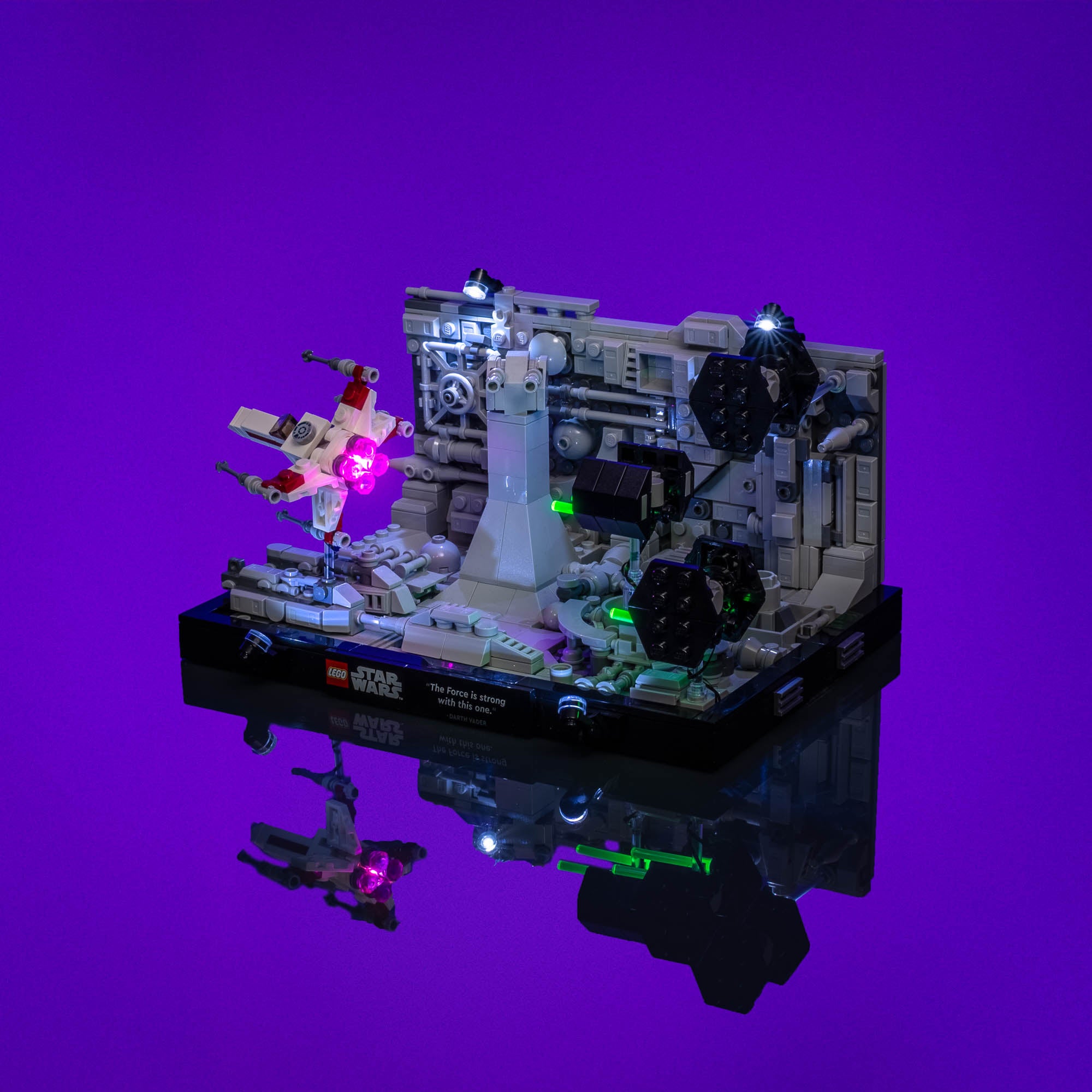 LMB 2.0 Light Kit for LEGO Star Wars Death Star Trench Run Diorama