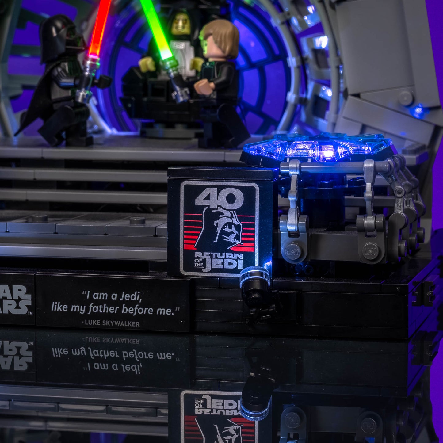 Light Kit for LEGO® Star Wars Emperor's Throne Room Diorama #75352