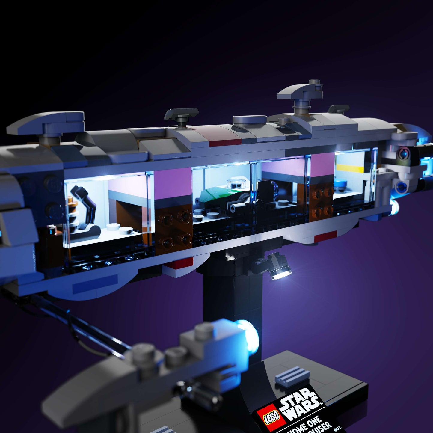 Light Kit for LEGO® Star Wars Home One Starcruiser #75405