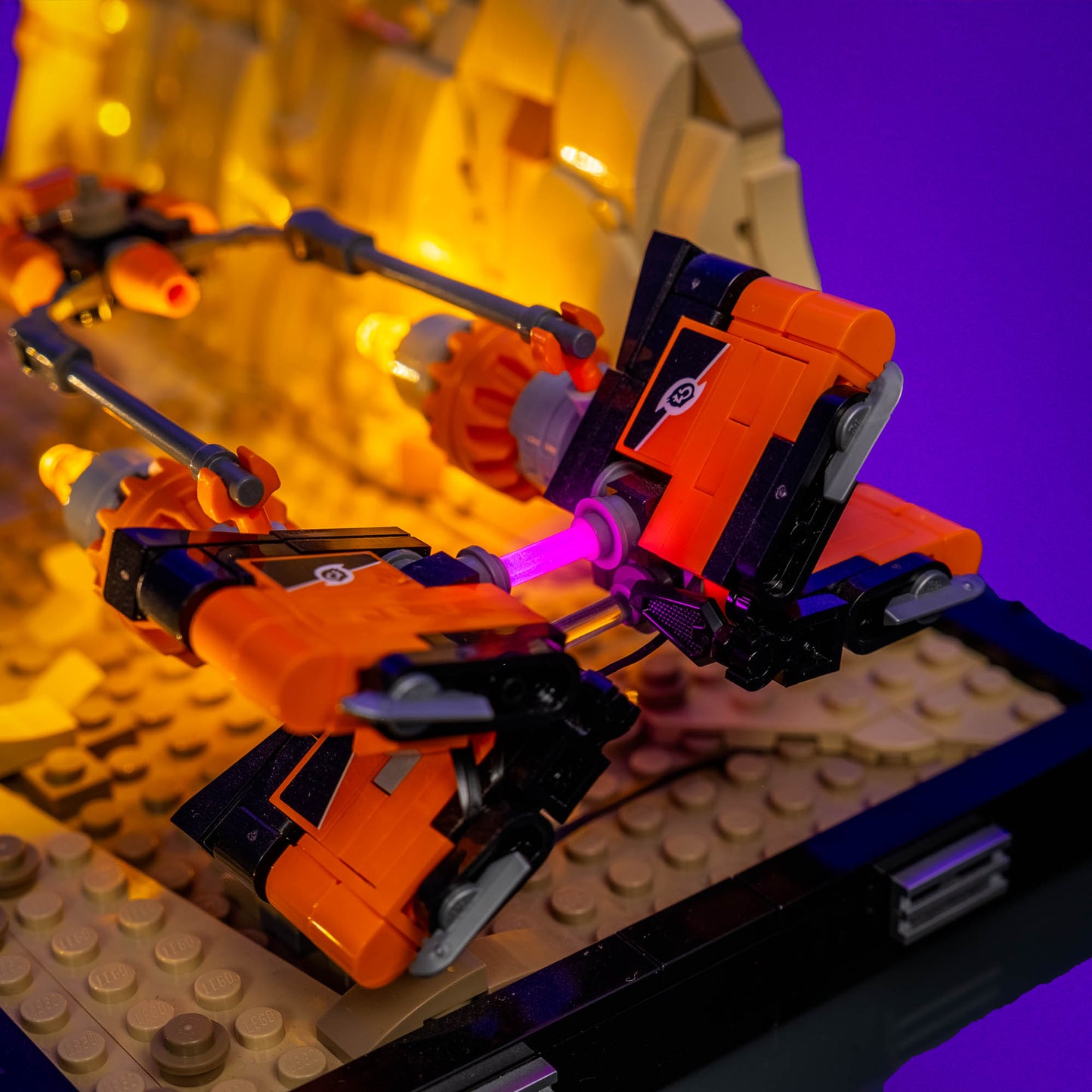 Light Kit for LEGO® Star Wars Mos Espa Podrace Diorama #75380